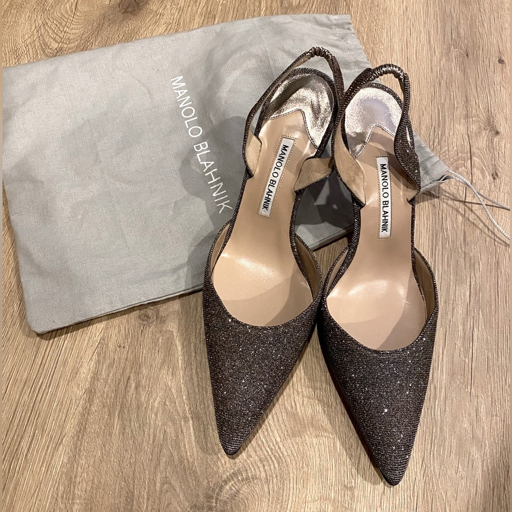 Manolo Blahnik shoes. Size 39,5. Hand made in Italy. Gorgeous!!!